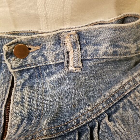 Vintage Boca Chica Pleated "Mom Jeans" Sz 9 - Picture 3 of 5